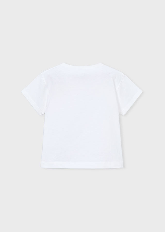 Playera aplique niña