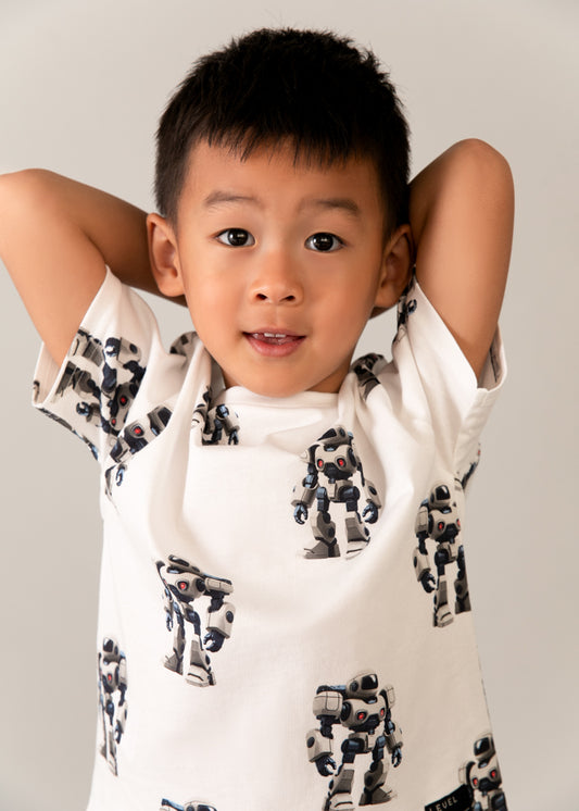 Playera estampada niño