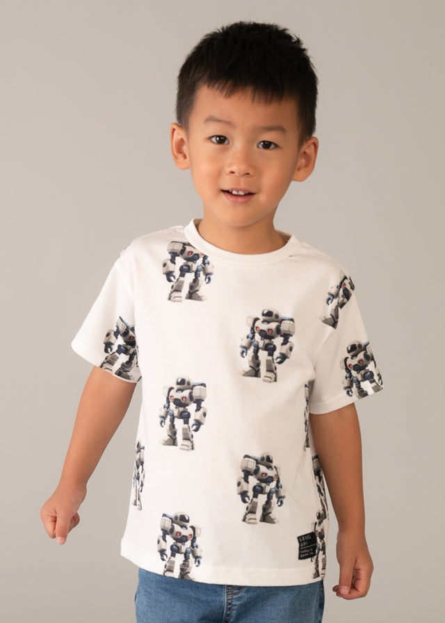 Playera estampada niño