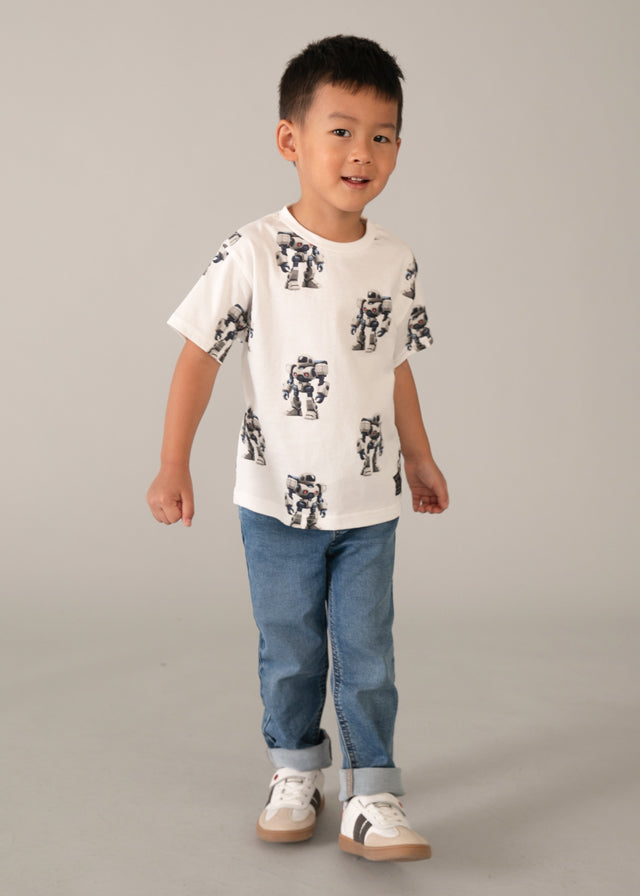Playera estampada niño