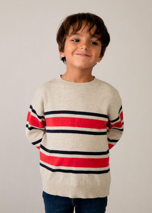 Suéter rayas niño
