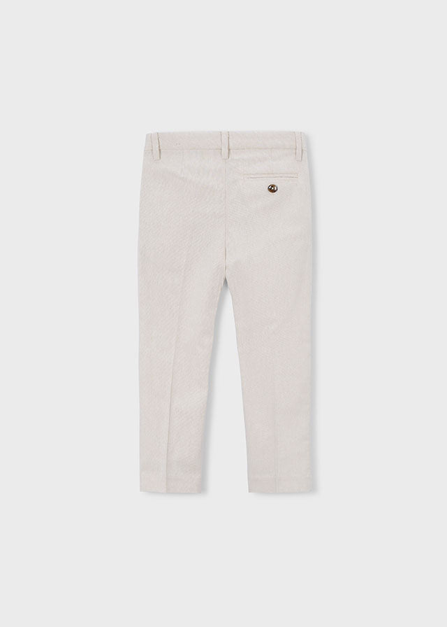 Pantalón largo con lino niño