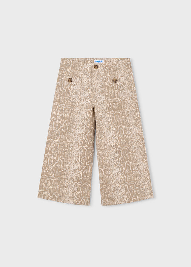 Pantalón largo sarga niña