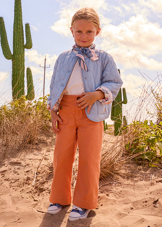 Pantalón largo sarga niña