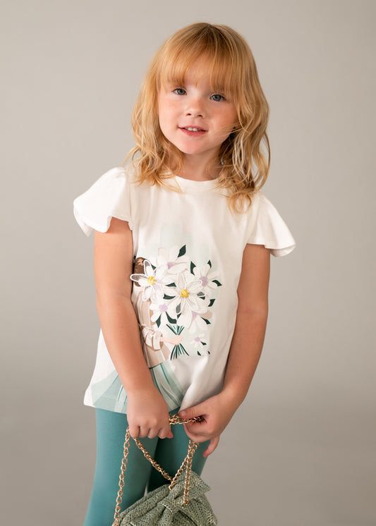 Conjunto legging y playera muñeca niña