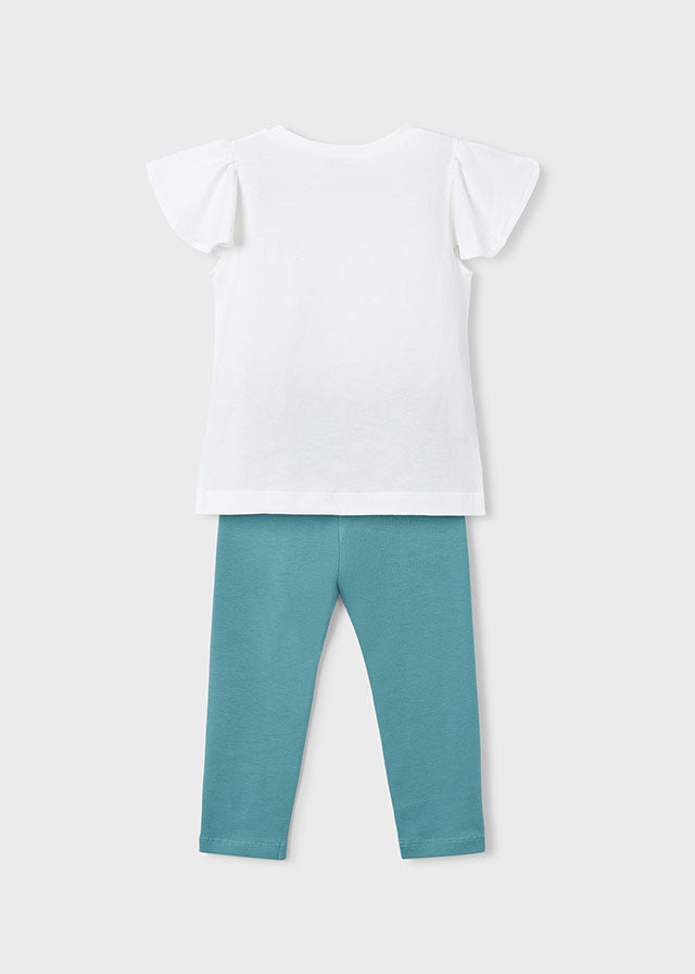 Conjunto legging y playera muñeca niña