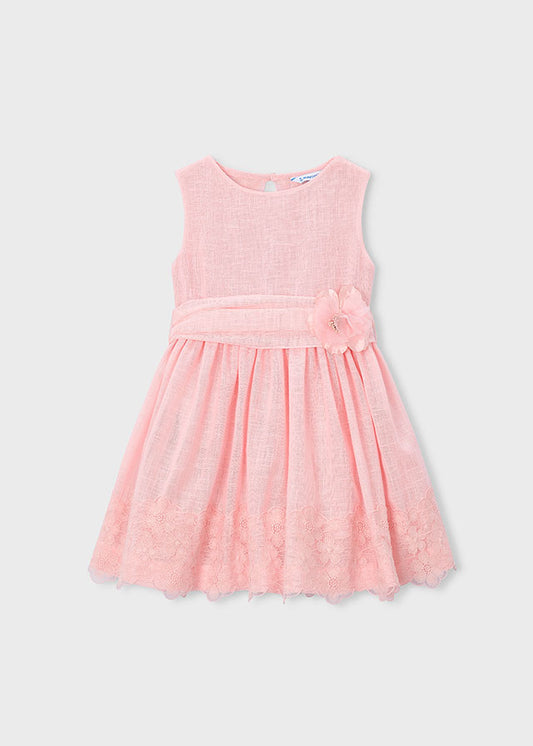 Vestido ceremonia encaje niña