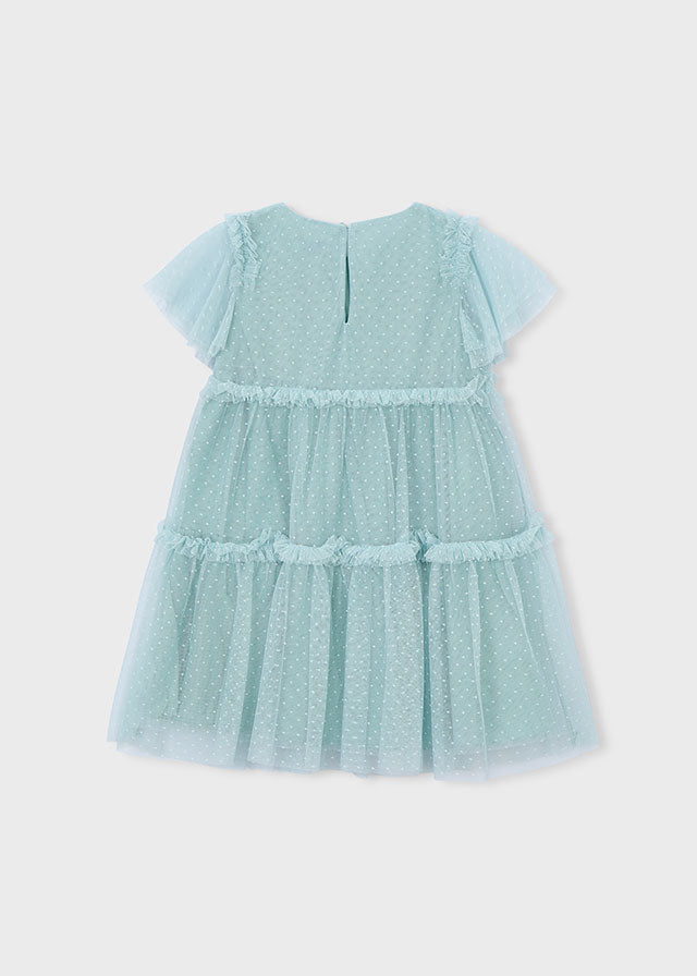 Vestido tul plumeti niña