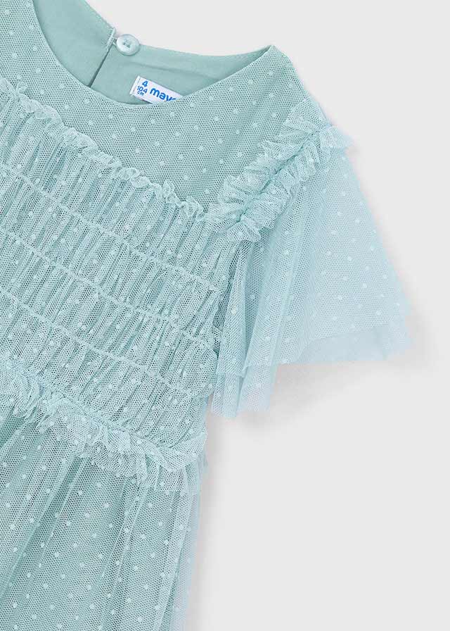 Vestido tul plumeti niña