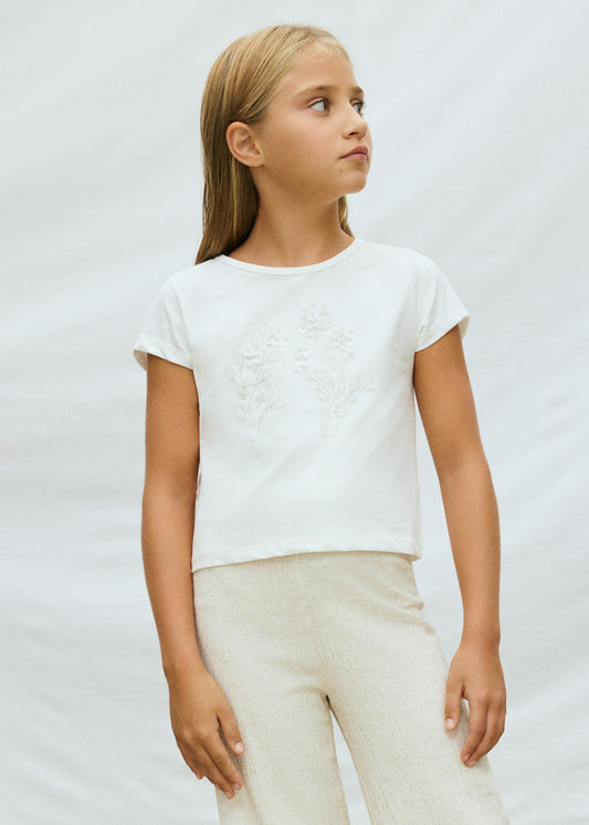 Playera con lino chica