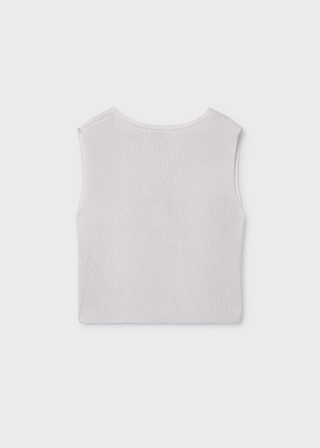 Top tricot chica