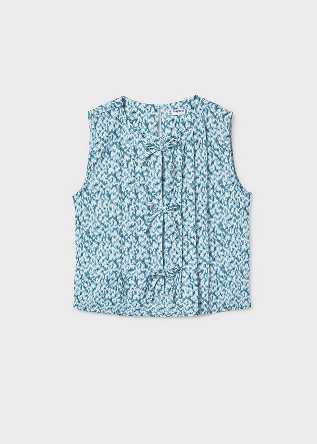 Top estampado chica