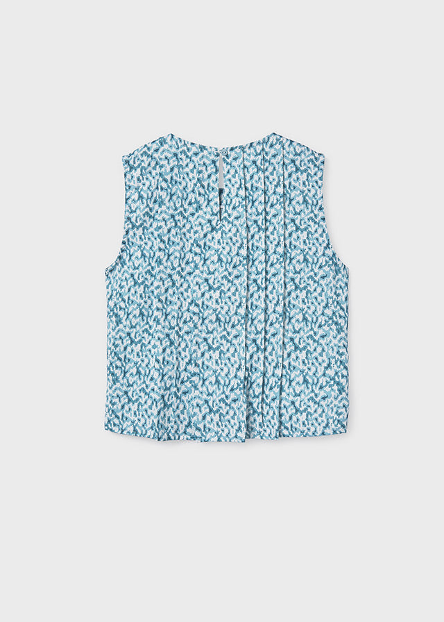 Top estampado chica