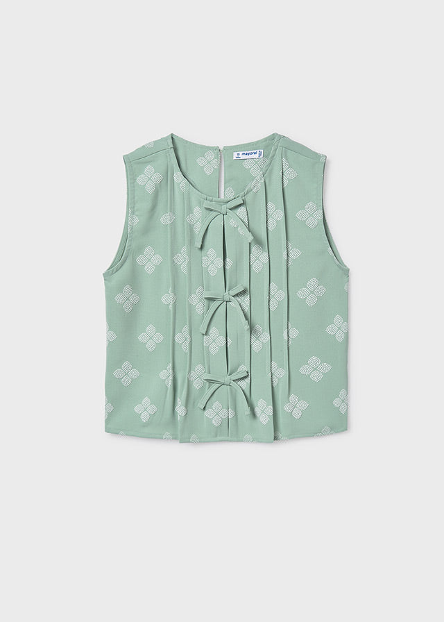 Top estampado chica