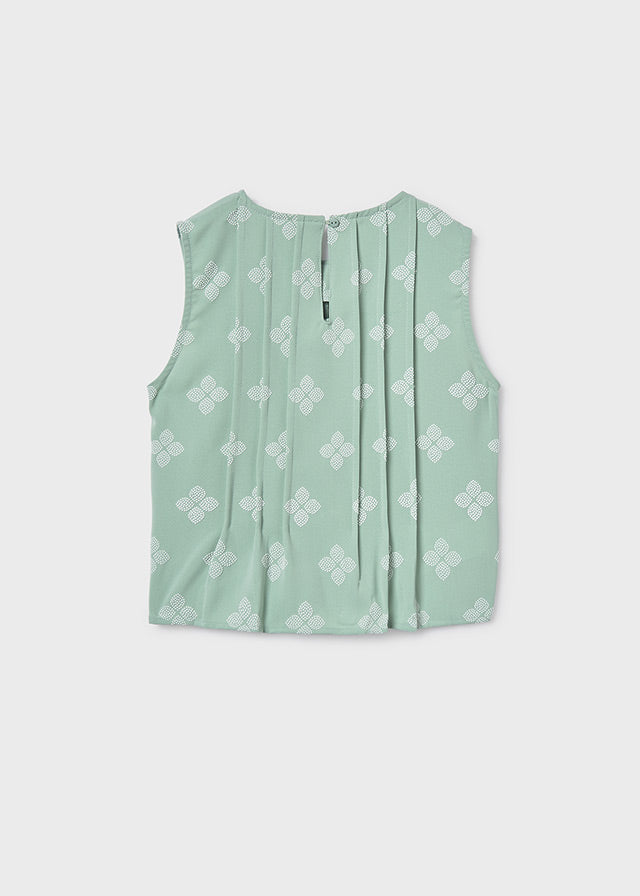 Top estampado chica