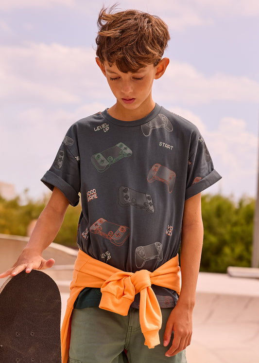 Playera estampada chico