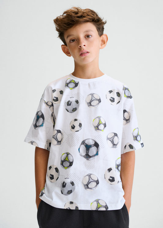 Playera estampada chico