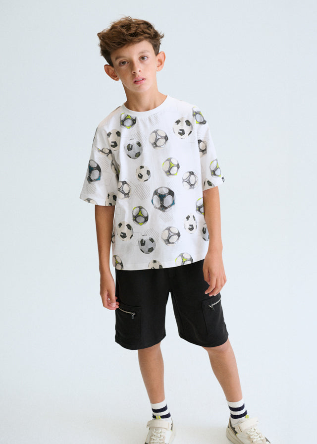 Playera estampada chico