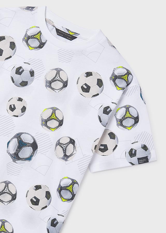 Playera estampada chico