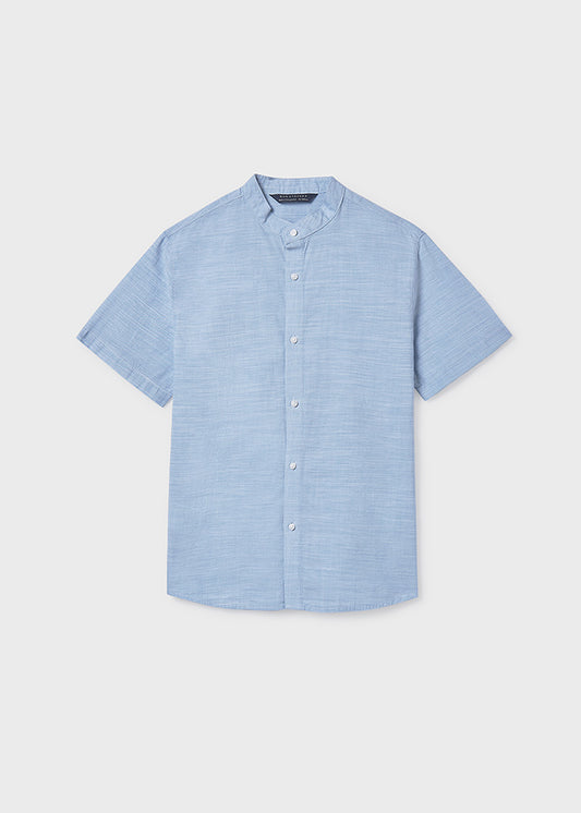 Camisa cuello mao chico