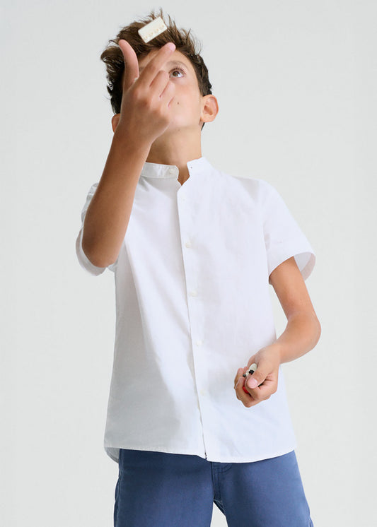 Camisa cuello mao chico