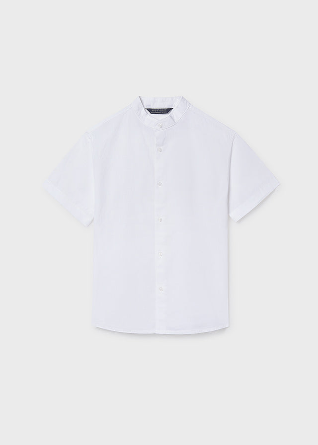 Camisa cuello mao chico
