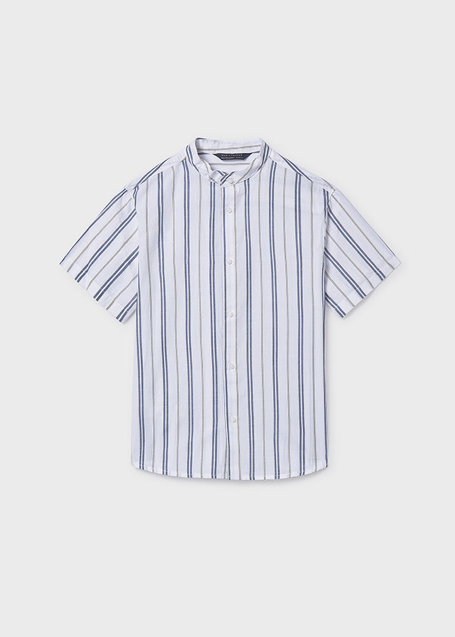 Camisa cuello mao chico