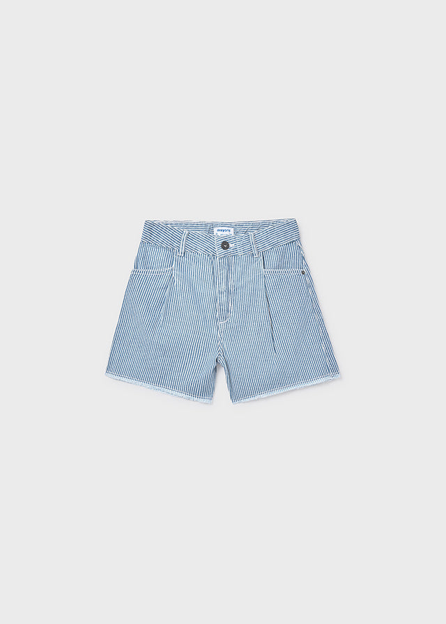 Short de mezclilla rayas chica