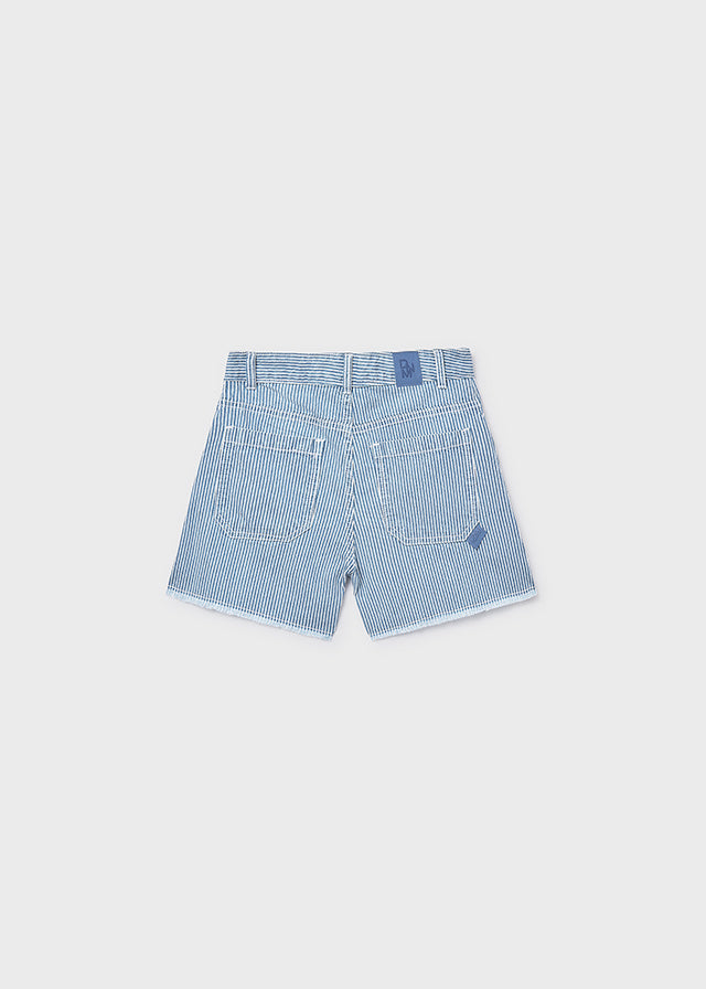 Short de mezclilla rayas chica
