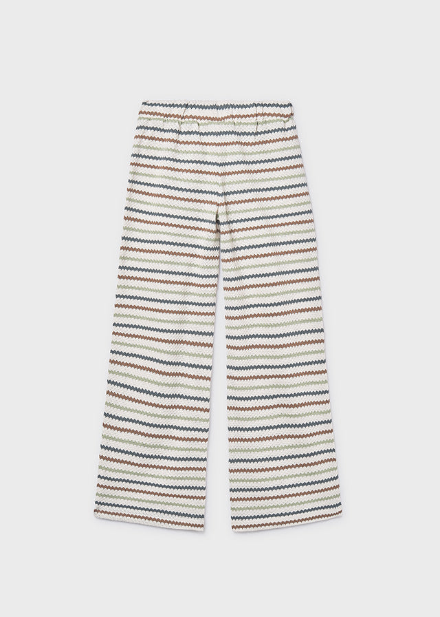 Pantalón largo crochet chica