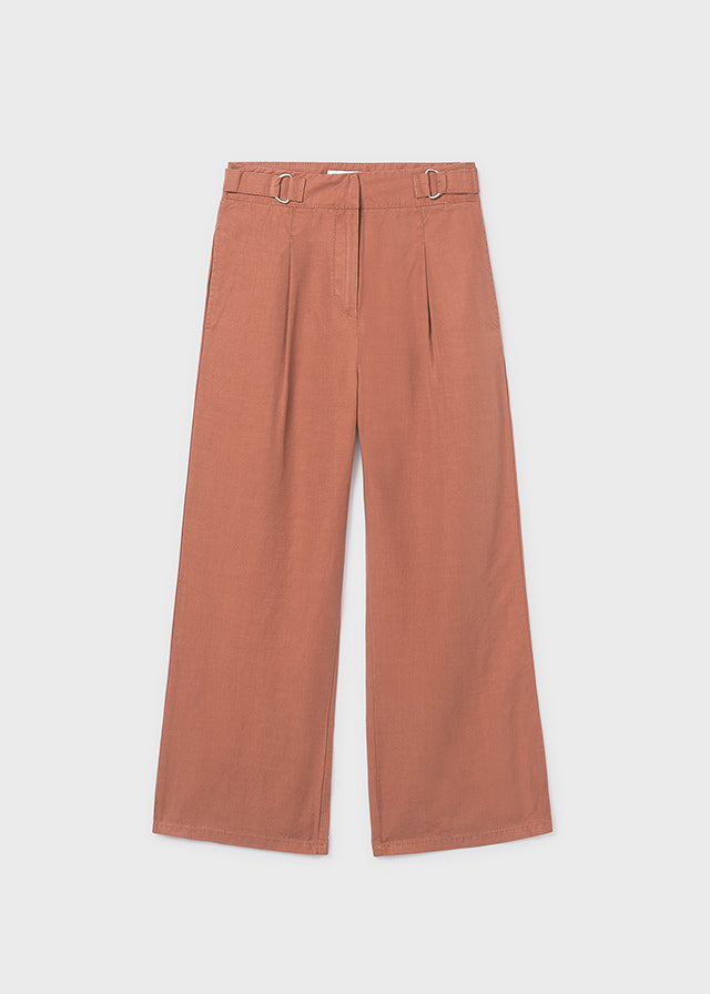 Pantalón largo hebillas chica