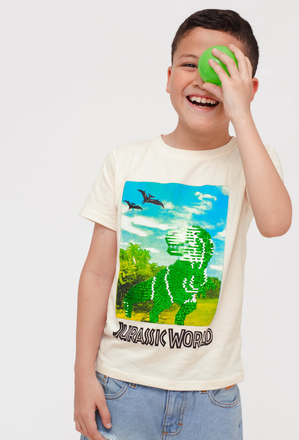 Playera de niño con bordado