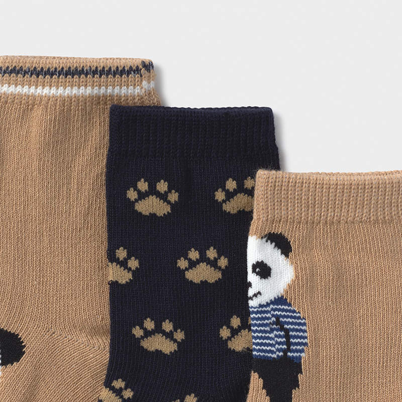 Set 3 calcetines panda bebé niño 10.832