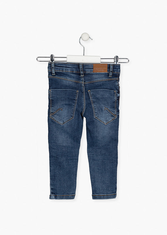 Pantalón denim skinny niño