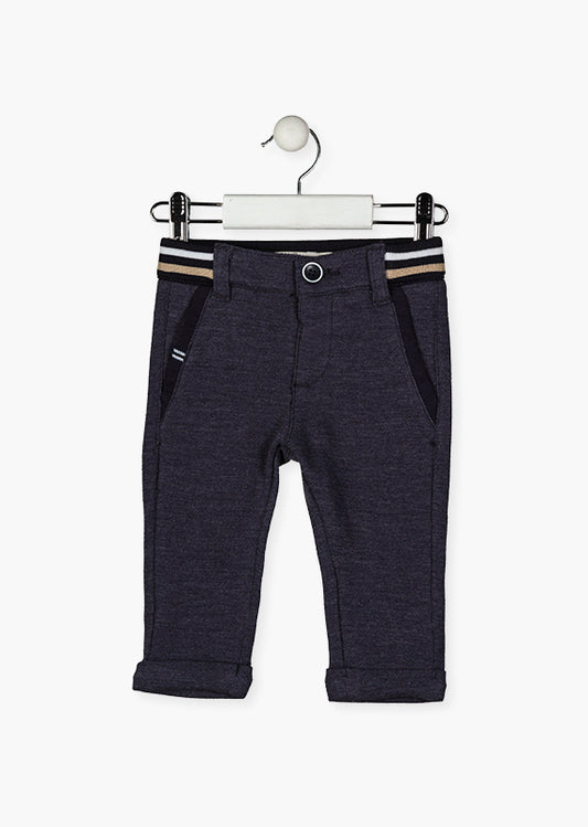 Pantalón interlock bebé niño