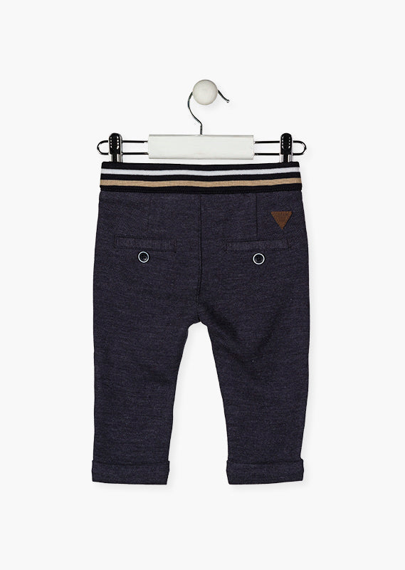 Pantalón interlock bebé niño