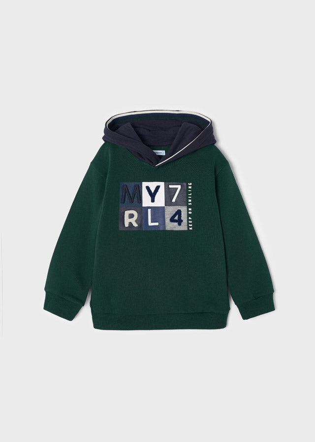 Sudadera bordada para niño