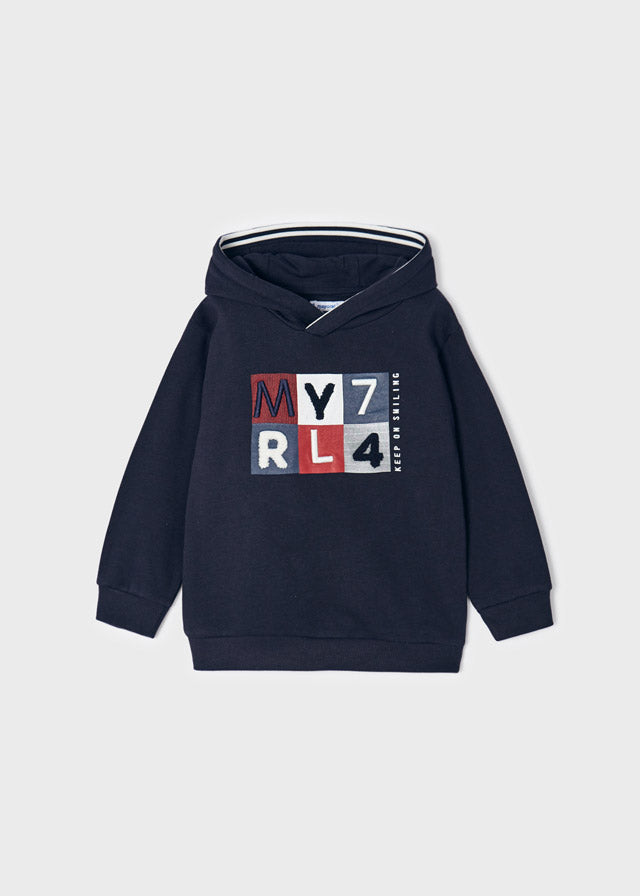 Sudadera bordada para niño