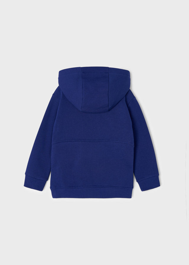 Sudadera con aplique engomado para niño