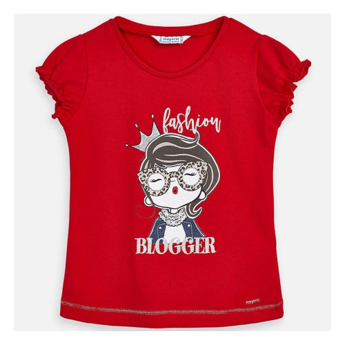 Playera estampado de princesa 3008