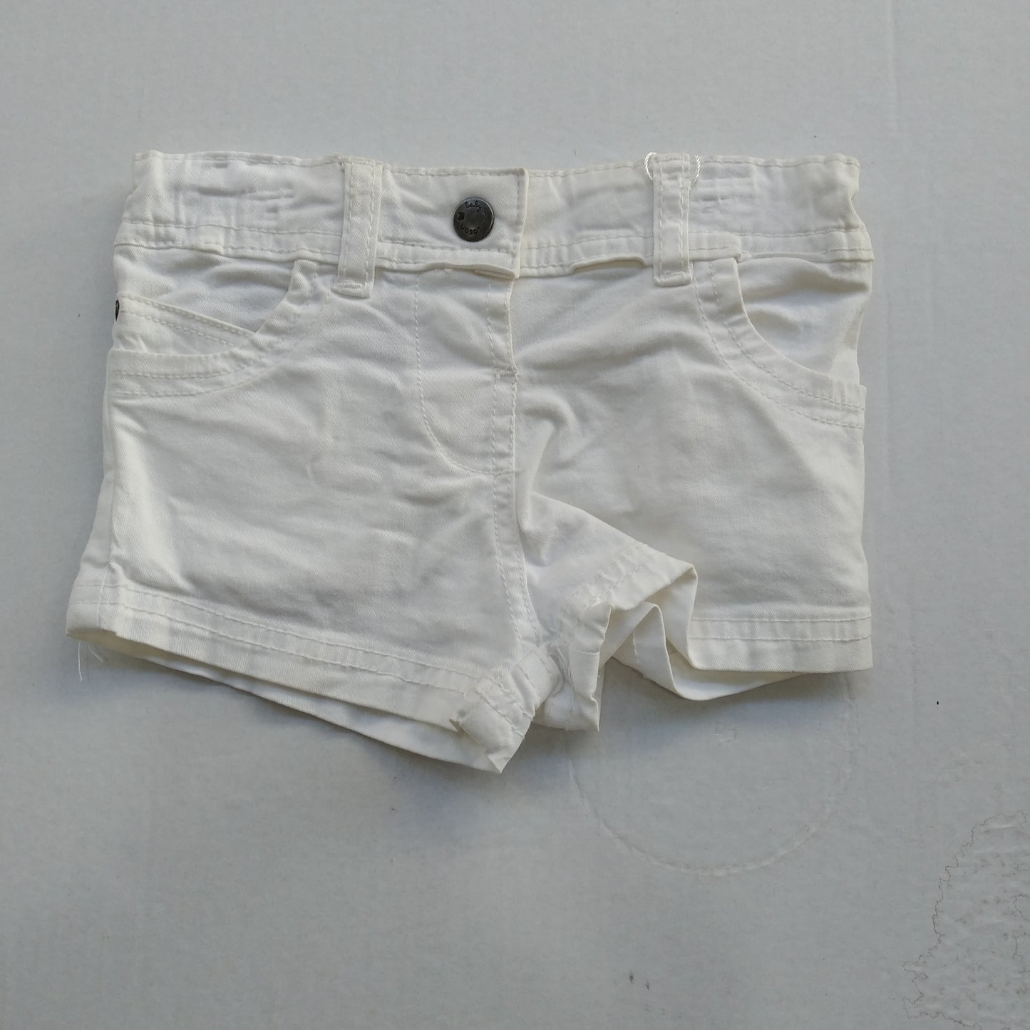 Short en sarga lavada 718-9651AD