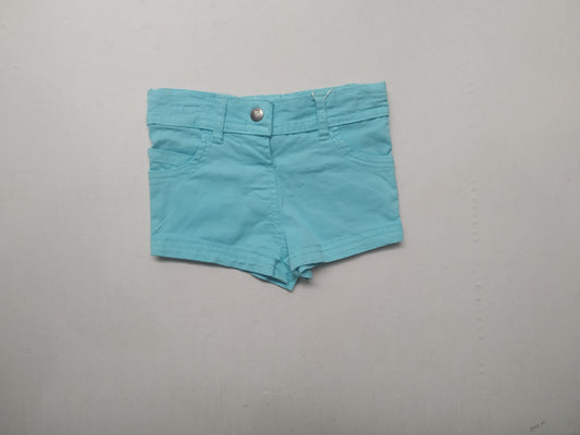 Short en sarga lavada