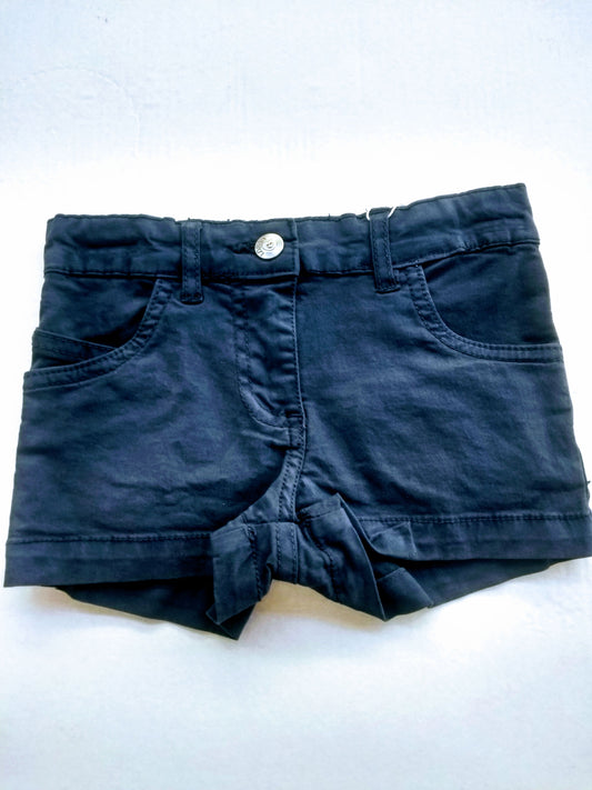 Short niña en gabardina