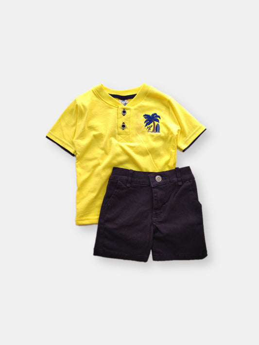 Conjunto para niño con short