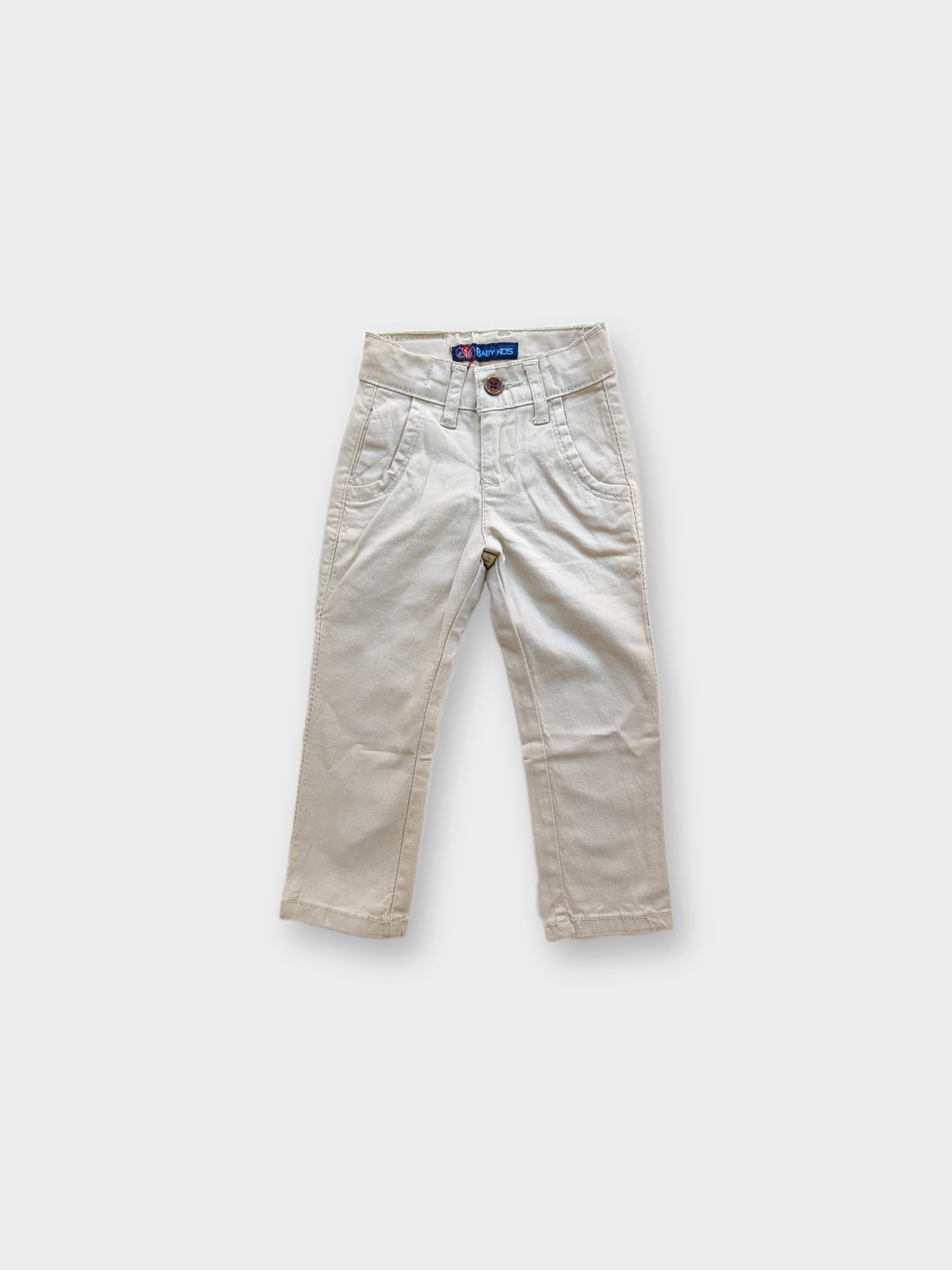 Pantalón para niño gabardina