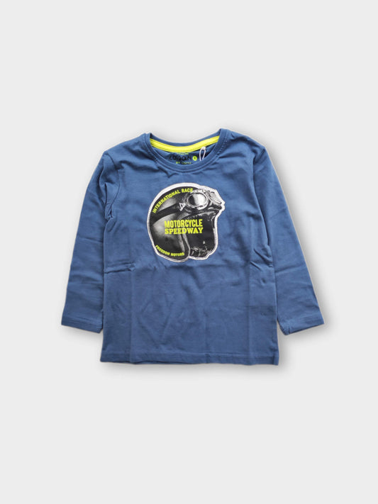 Playera manga larga para niño