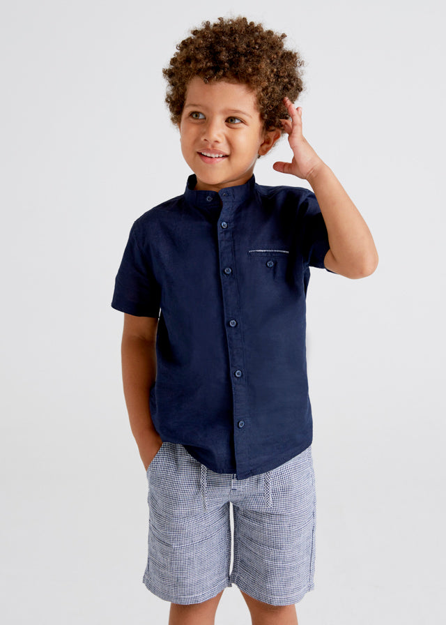 Conjunto bermuda rayas niño