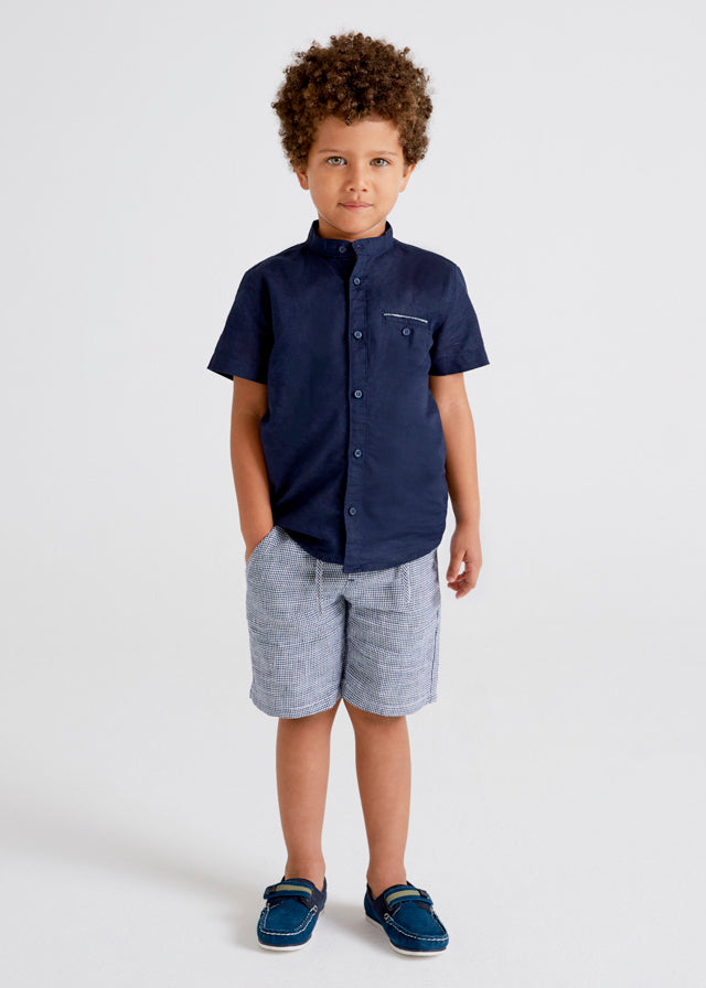 Conjunto bermuda rayas niño