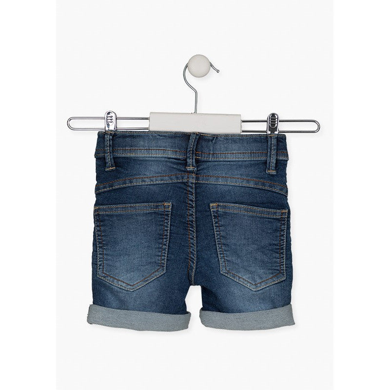 Bermuda denim para niño