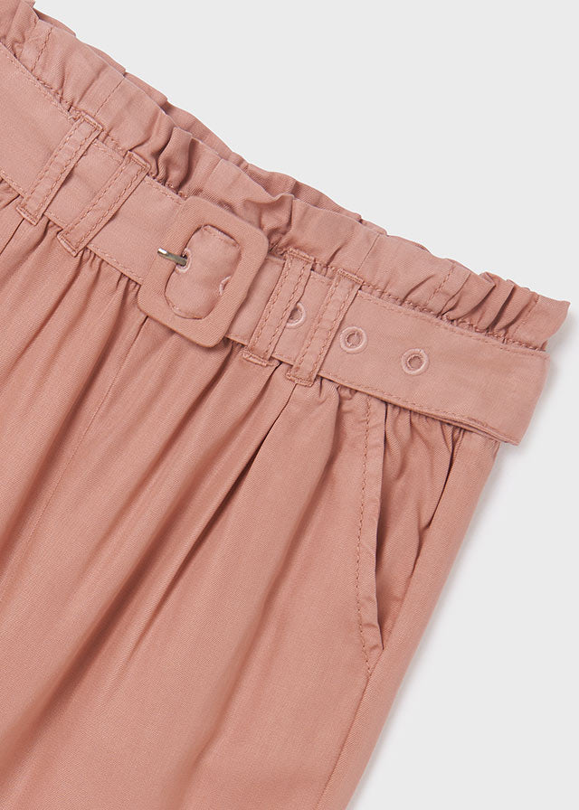 Pantalón largo cinturón ECOFRIENDS Lyocell Tencel™ chica